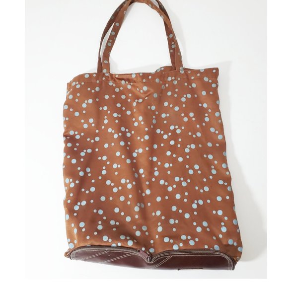 Mimco Bags Mimco Australia Satin Fold Out Tote Guc Poshmark